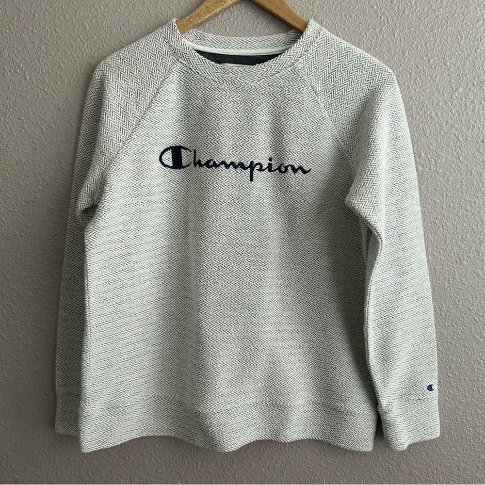 Champion Vintage 90’s French Terry embroidered pullover reverse weave sweatshirt